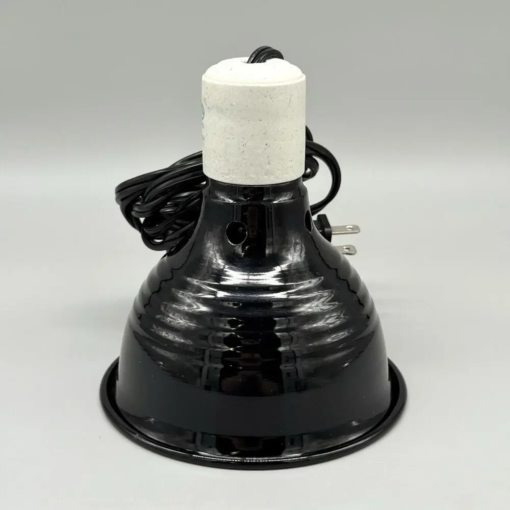 Reptile Light Fixture 5'' Standard Dome Reptile Basking + Ceramic Heat Bulb